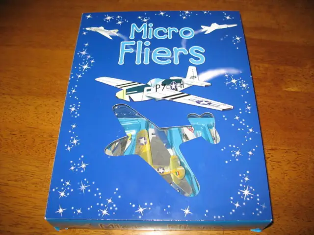 MICRO FLIERS, barnes&noble, PIECES TO MAKE 18 FLIERS