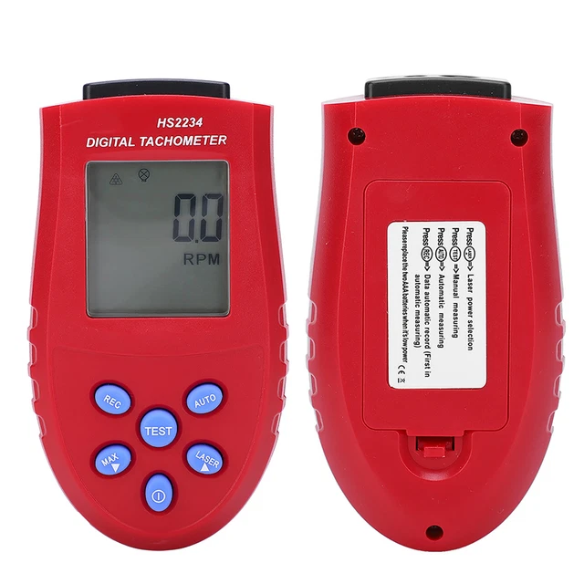 HS2234 Tachimetro Non Contatto Tachimetri Digitali (Rouge)