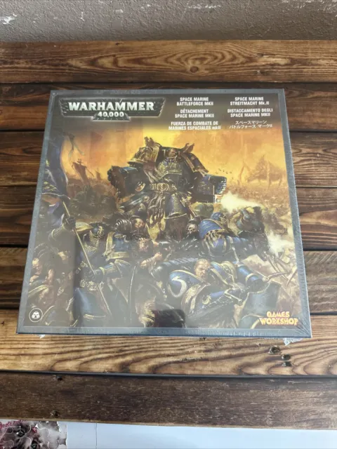 Games Workshop Warhammer 40K Space Marine Battle Force Mk II 2006 SEALED NEW