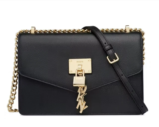 Elissa large 2025 leather shoulder flap