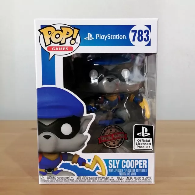Funko Pop! Games Playstation Sly Cooper 783 Original Colecionavel