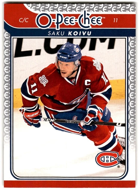 2009-10 O-Pee-Chee Saku Koivu Montreal Canadiens #217