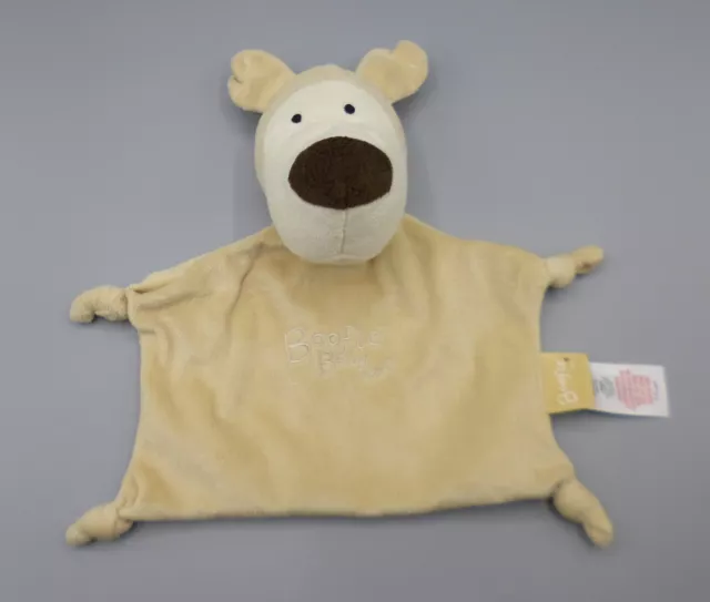 Tesco F&F Boofle Welpe Hund Baby Bettdecke Decke Schnuller Decke beige