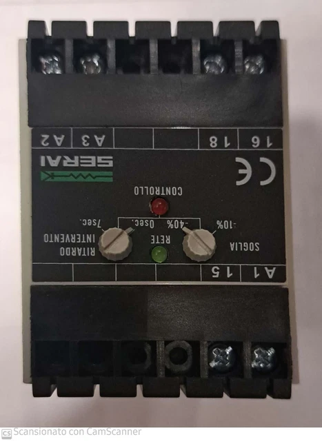 Rele' Di Controllo Mancanza Faserf400V
