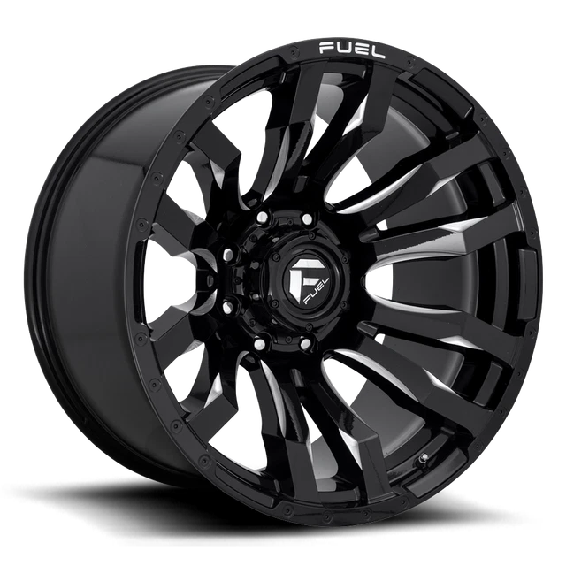 22 INCH BLACK Wheels Rims LIFTED GMC Sierra Truck 2500 3500 22x12 -44mm