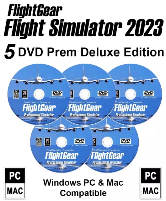 Pro Flight Simulator 2023 Edition Full Version FlightGear Aircraft