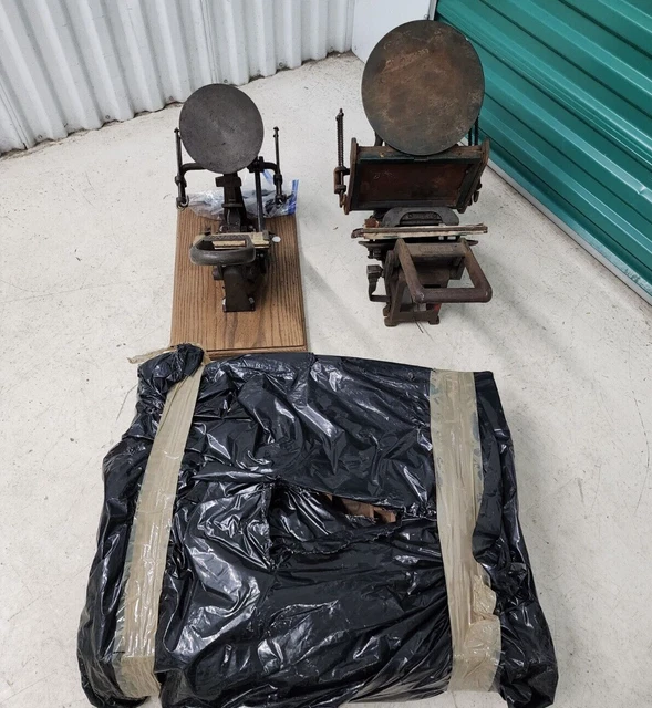 Kelsey Excelsior printing press Mercury Mod P 5X8  and 3x5 plus extras both