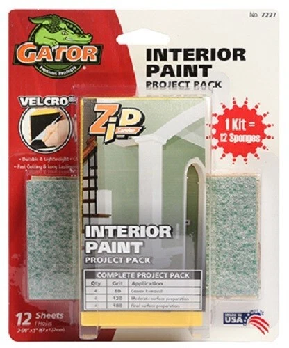 Ali Gator, Hook & Loop Sanding Block Kit, 7227