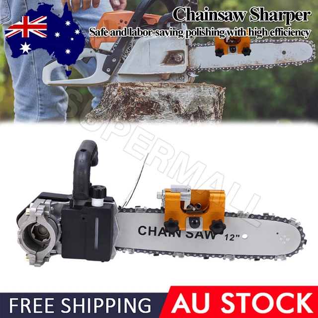 PORTABLE CHAINSAW SHARPENER Jigs Sharpening Tool Chain Saws Electric ...