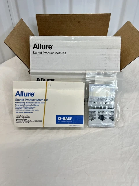 Allure Diamond Trap (24 Pak) Pantry Moth Indian Meal Moth Traps New