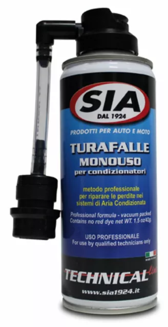 Sia 4701 Additivo Turafalle Monouso Per Condizionatori Uso Professionale 30 Ml