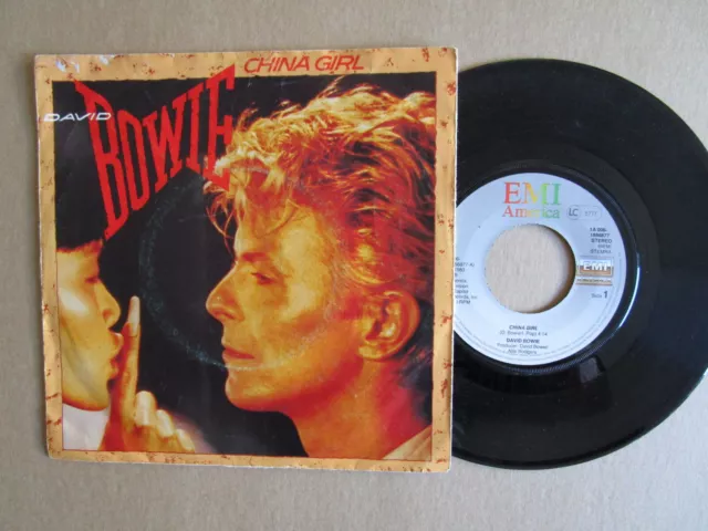 7" DAVID BOWIE China Girl Shake it NL EMI AMERICA 1983