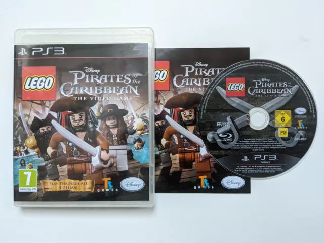 Lego Pirates Of The Caribbean The Video Game PS3 Game In Very Good Condition