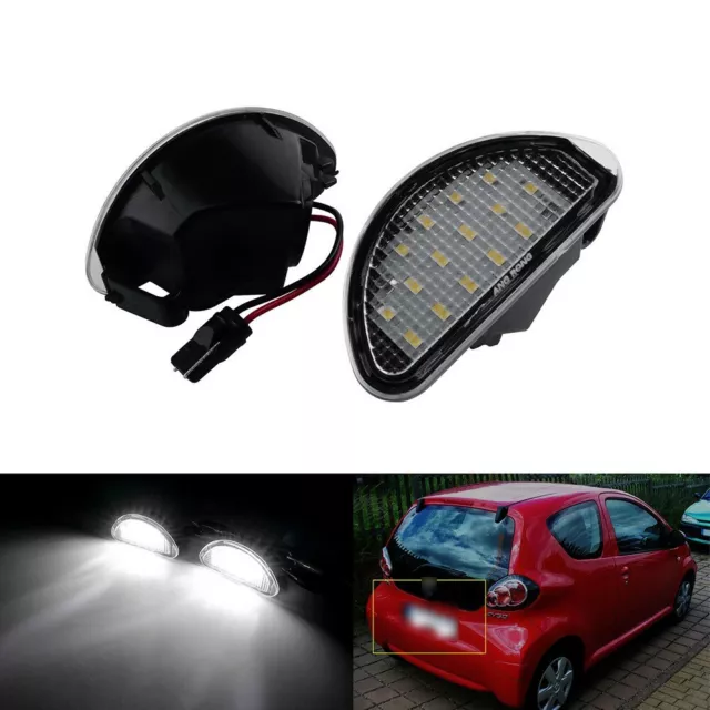 Toyota C-HR LED Innenraumbeleuchtung Premium Set 6 SMD Weiß Canbus