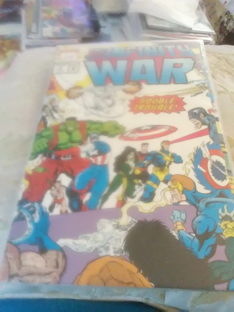 The Infinity War #4, Wraparound Cover, Marvel Comics, 1992