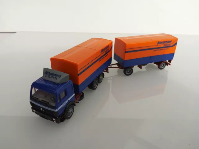 1:87 Herpa camion Mercedes Benz SK Bennemann spedizione