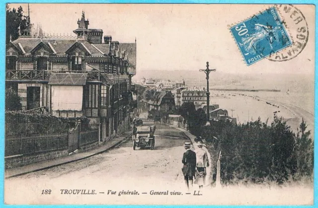 C12360 - Une Carte Postale Ancienne: TROUVILLE Vue Générale