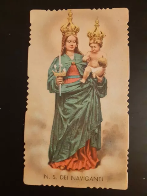 1900 Madonna Protettrice Dei Naviganti  Rarità Per Collezionisti