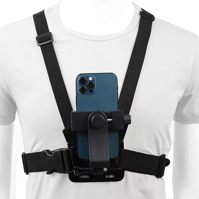 Handy Brusthalterung Chest Halter Strap Bracket für iPhone Samsung Gopro Hero