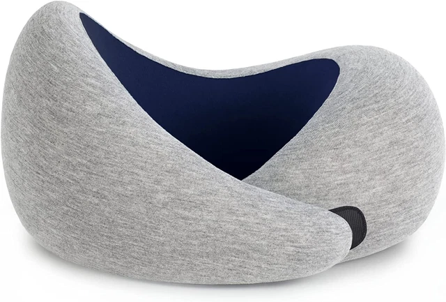 Ostrich Pillow ~Go Neck Travel Pillow ~ MIDNIGHT Grey
