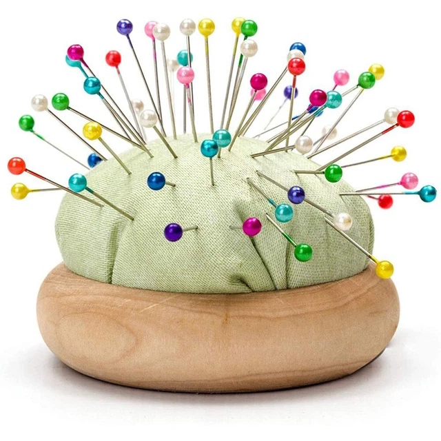 Corsages Artisanat Perle Tête Broches Couture Aiguilles 45mm Assorti Balle