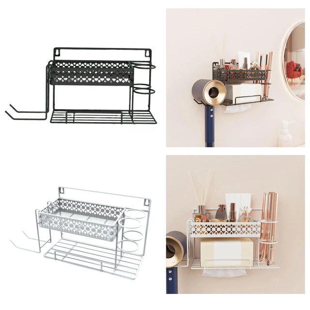 Panier Mural DIYIUSIDY Pour Magazines - Étagère Fil Métal Noir | Rangement Murale