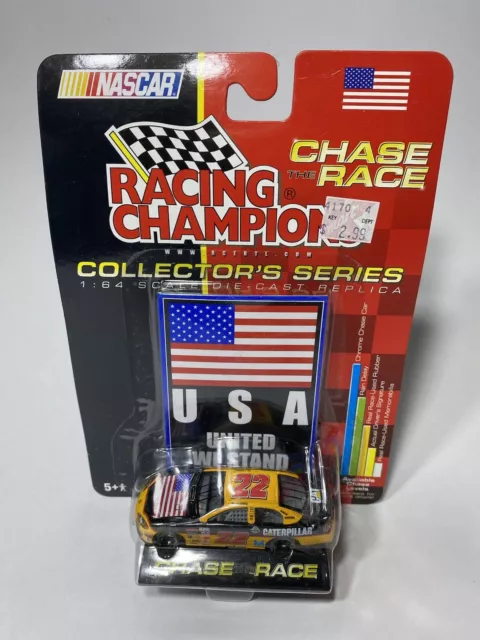 Racing Champions NASCAR Ward Burton #22 CAT CollectorEdition 1:64 New Diecast