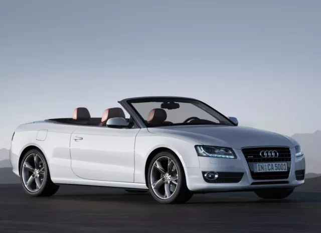 Audi A5, S5 2010-2017 Convertible Replacement Soft Top in Black (flaws)