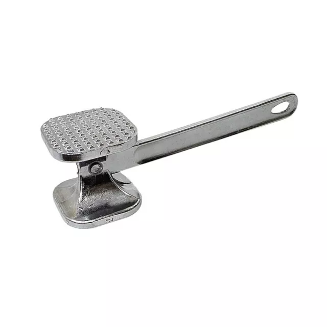 Metal Meat Mallet - Aluminium Tenderizer for Beef, Pork, Poultry, and Lamb