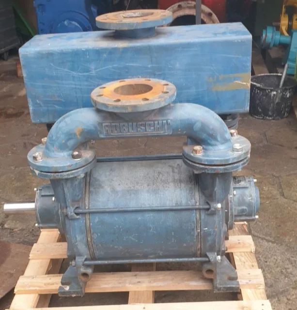 Robuschi water jacketed vacuum pump /#8 1T6V 9394