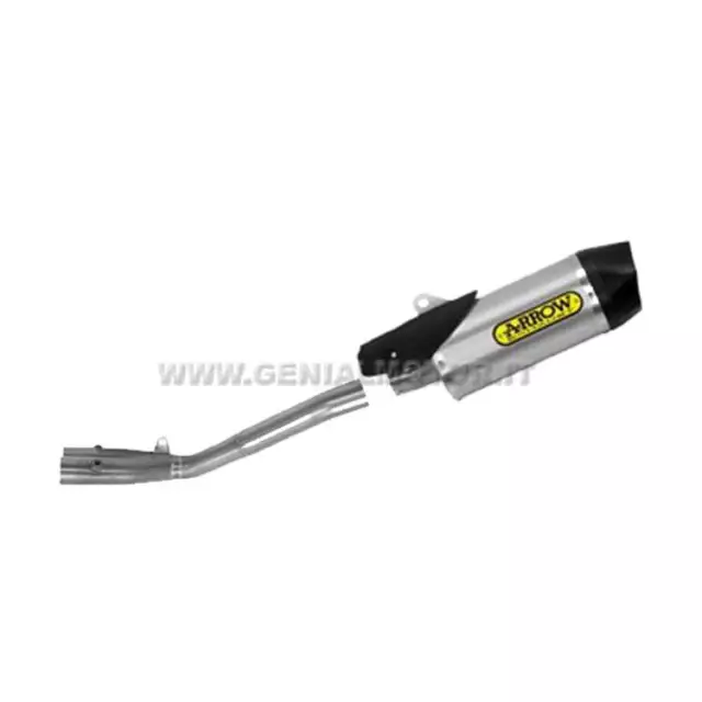 Exhaust + Link Pipe Arrow Indy Alu Yamaha Mt-10 2016 > 2021
