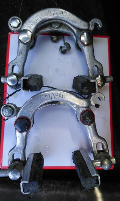 Étriers De Frein Mafac Dural Forgé - Made In France - Pour Vélo Course Vintage