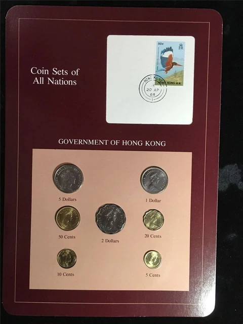 Coin Sets Of All Nations Franklin Mint (Hong Kong)