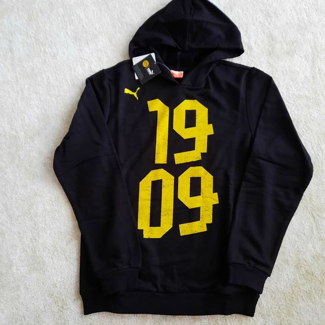 Borussia Dortmund Fan BVB-Hoodie Kapuzen Pullover Sweatshirt Fußball, Puma, NEu