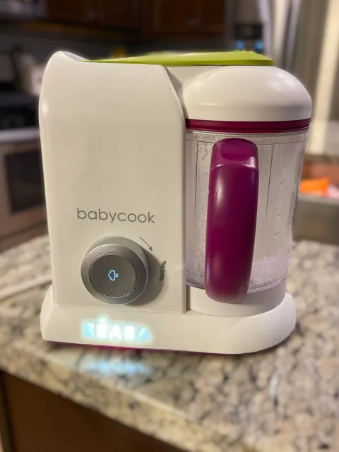 BEABA BabyCook Solo Electric Baby Food Maker Processor Blender Steamer