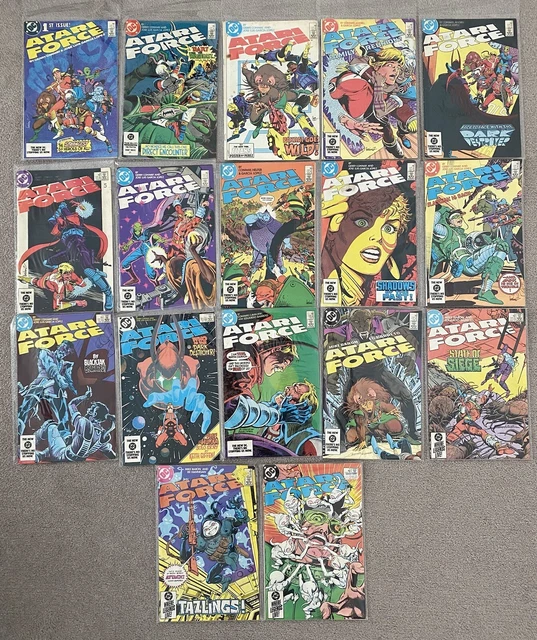 Atari Force #1-17 DC Comics 1984-85 lot of 17