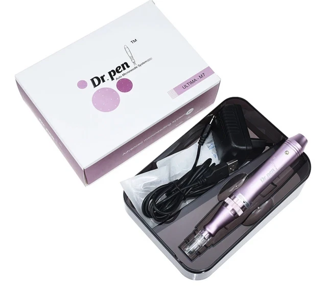 Dermapen Gerät Microneedling Pen Elektrisch mit Akku Anti Falten Hautpflege