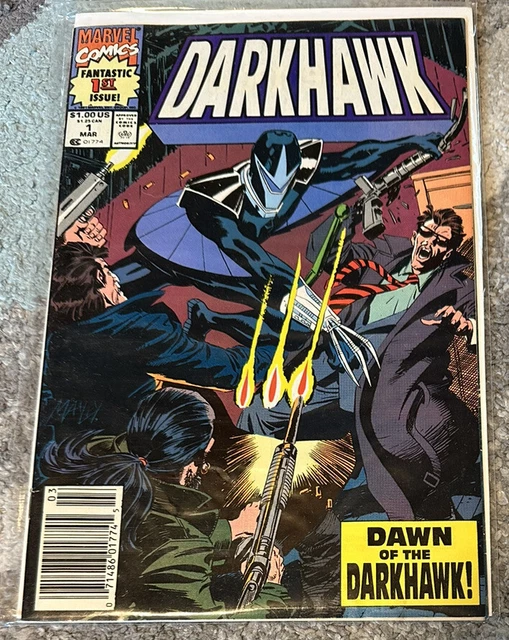 **Darkhawk #1** Comic Book 1991 1st "FULL" APPEARANCE! NEWSSTAND!!
