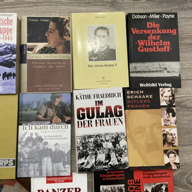 21 Militaria Bücher: 2. Weltkrieg + Schlachten + Marine + Luftwaffe + Heer 3