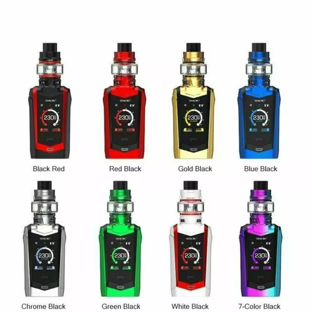 Authentic SMOK Species 230W Touch Screen Vape Kit With 2ml TFV8 Baby V2 Tank