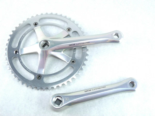 Njs Suntour Chainset SUNTOUR SUPERBE PRO Track Crankset Njs