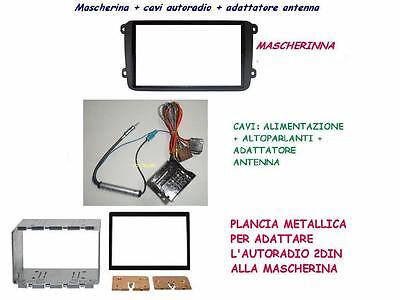 NO amplificatore-NO MMI AUTORADIO ALIM Conn VW  CRAFTER DAL 2017 CONN ALTOP. 