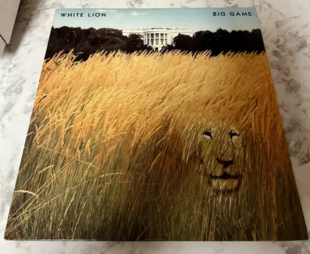 White Lion - Big Game - Vinyl LP [1989] NM Perfectly Kept & Tested 💿✅