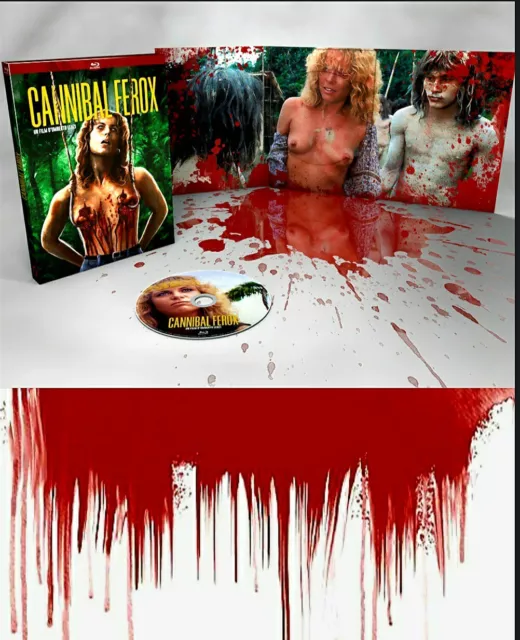 Cannibal Ferox Blu Ray💀Audio Ita🇮🇪Integrale Per La 1° Volta❗Ultimo⚠️Raro