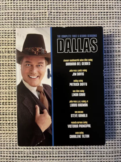Dallas: The Complete First & Second Seasons (DVD, 2004)