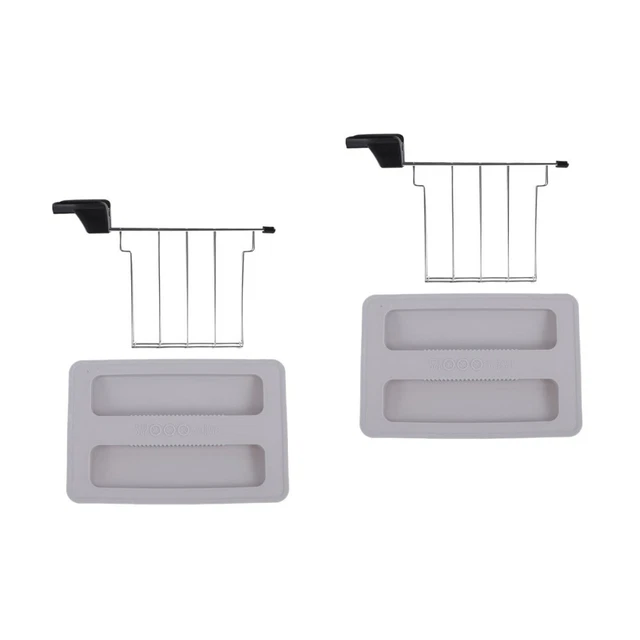 2 Sätze Ersatz professional Toaster-Sandwich-Käfig Toaster-Silikonabdeckung