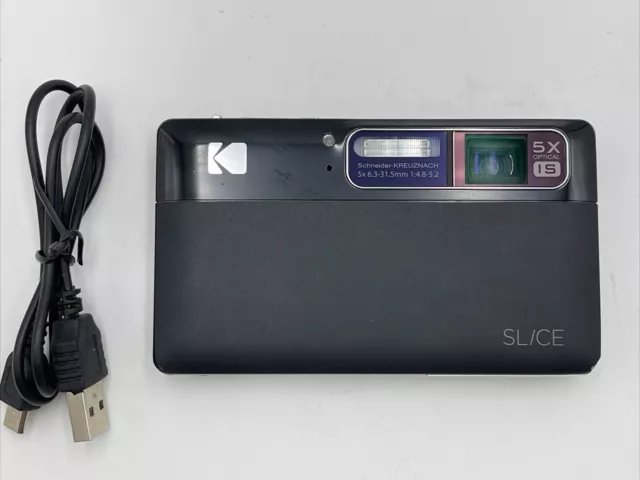 Kodak EasyShare SLICE R502 14.0MP Digital Camera Black With 4GB Memory Card