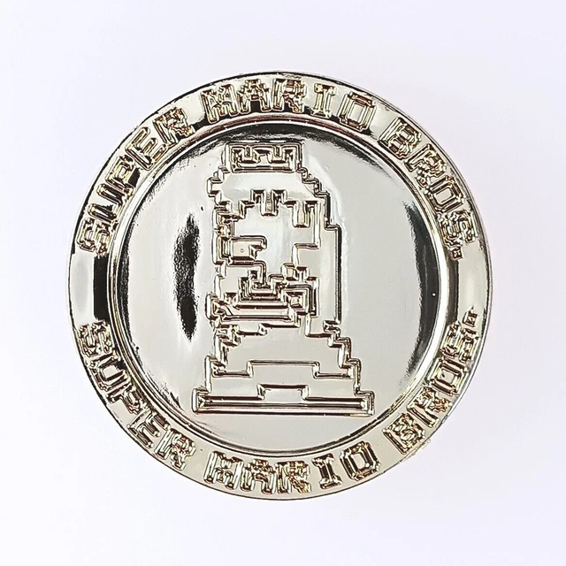 Lego - super mario golden coin ultra rare - pièce de