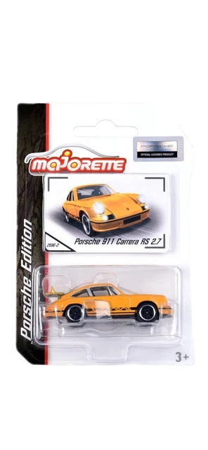 Majorette 1:64 Deluxe 2020 Porsche 911 Carrera S Diecast Model (Black) 3153-MJ