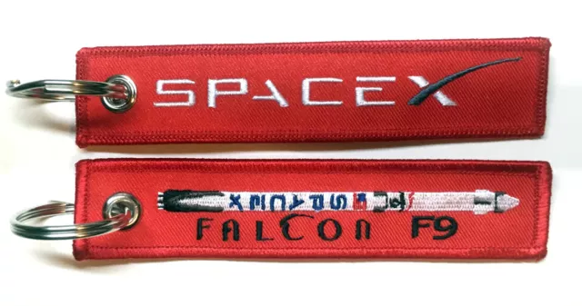 Keyring SPACEX Falcon F9 Rocket Space